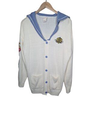 Sailor Moon Hot Topic Exclusive Button-Up Cosplay Cardigan Embroidered Med